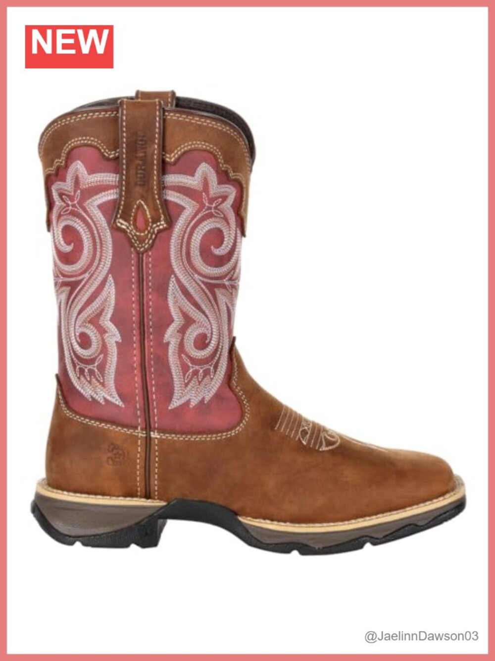 Women's Red Western Boots